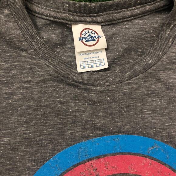 Women's Vintage Grey ‘Breckenridge’ Graphic Cropped Top - Picture 3 of 4